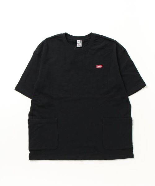 CHUMS（チャムス）の「[CHUMS/チャムス] キーストーン サイドポケットスウェットTシャツ（スウェット・レディース・ブラック/グレー・L/XL/M）」の18枚目の写真