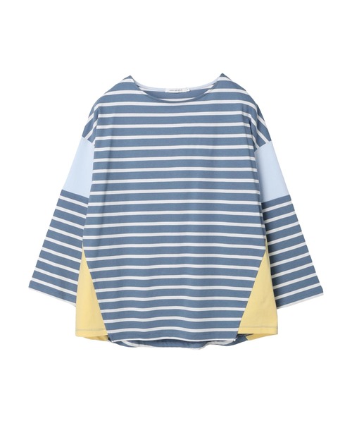 AMERICAN HOLIC（アメリカンホリック）の「切替ボーダーカットチュニック（チュニック・レディース・ブルー系その他2/グリーン系その他/ブルー系その他/ブラック系その他4・L/M）」の22枚目の写真