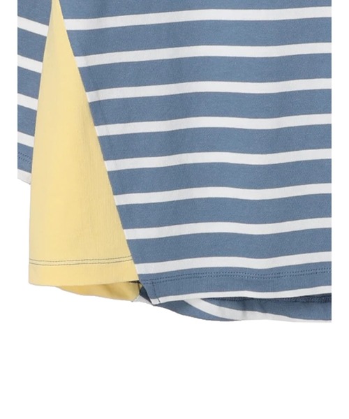 AMERICAN HOLIC（アメリカンホリック）の「切替ボーダーカットチュニック（チュニック・レディース・ブルー系その他2/グリーン系その他/ブルー系その他/ブラック系その他4・L/M）」の14枚目の写真