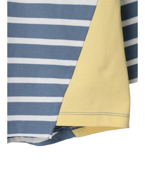 AMERICAN HOLIC（アメリカンホリック）の「切替ボーダーカットチュニック（チュニック・レディース・ブルー系その他2/グリーン系その他/ブルー系その他/ブラック系その他4・L/M）」の11枚目の写真