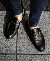 SOMEDIFF（サムディフ）の「【SOMEDIFF】ビットローファーミュールサンダル メンズ ローファー シューズ ドレスシューズ（ローファー）」