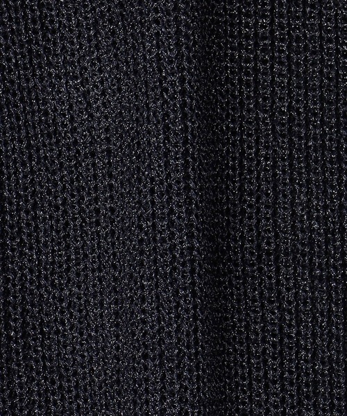 NICOLE white（ニコルホワイト）の「片畦Ｖネックショートカーディガン（カーディガン/ボレロ・レディース・オレンジ/グレー/オフホワイト/ネイビー・FREE）」の16枚目の写真