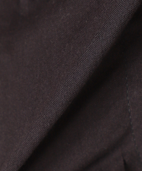 Charles Chaton（シャルルシャトン）の「cotton square blouse コットンスクエアブラウス（シャツ/ブラウス・レディース・ブラック/サックスブルー・FREE）」の4枚目の写真