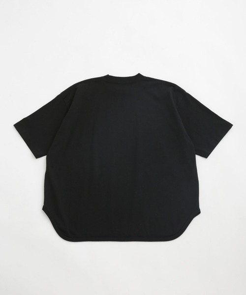 NANO universe（ナノユニバース）の「SPORTS WEAR/別注 ベースボールＴ（Tシャツ/カットソー・メンズ・ブラック/オフホワイト/その他1・S/M/L）」の4枚目の写真