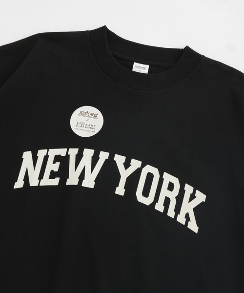 NANO universe（ナノユニバース）の「SPORTS WEAR/別注 ベースボールＴ（Tシャツ/カットソー・メンズ・ブラック/オフホワイト/その他1・S/M/L）」の5枚目の写真