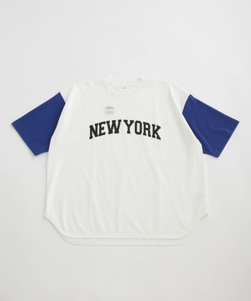 NANO universe（ナノユニバース）の「SPORTS WEAR/別注 ベースボールＴ（Tシャツ/カットソー・メンズ・ブラック/オフホワイト/その他1・S/M/L）」の13枚目の写真