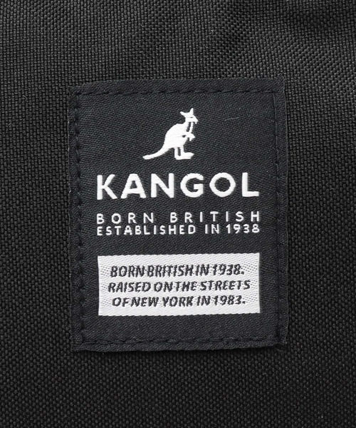 KANGOL(カンゴール)の「ポリエステル シンプル 大きめ ショルダーバッグ(ショルダーバッグ・メンズ・ブラック・FREE)」の22枚目の写真