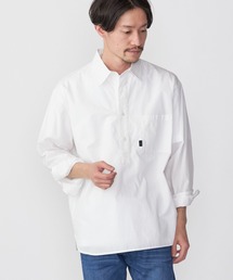 【ZOZO限定】SHIPS.me: シャンブレープルオーバーシャツ
