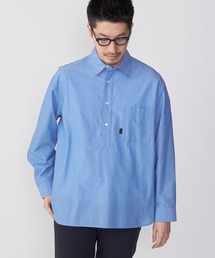 【ZOZO限定】SHIPS.me: シャンブレープルオーバーシャツ