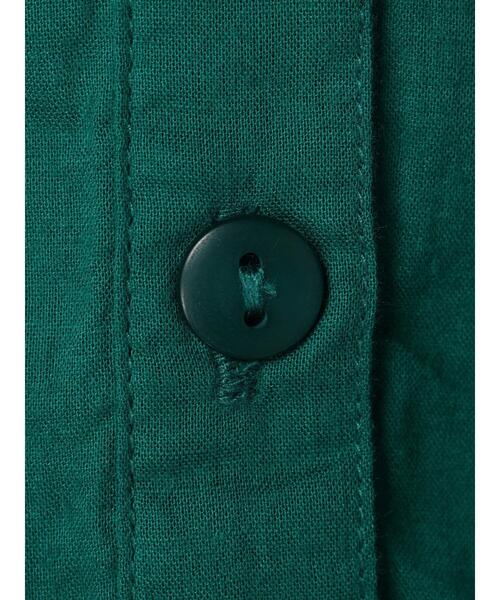 earth music&ecology（アースミュージックアンドエコロジー）の「コットンボイルボリュームブラウス（シャツ/ブラウス・レディース・ブラック/オフホワイト/ブルー/グリーン・FREE）」の10枚目の写真