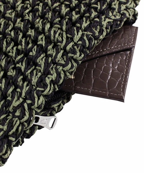 ROOTOTE（ルートート）の「ルートート/タッセル LT.デリ.バスケット-B（かごバッグ・レディース・カーキ/イエロー・FREE）」の11枚目の写真