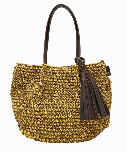 ROOTOTE（ルートート）の「ルートート/タッセル LT.デリ.バスケット-B（かごバッグ・レディース・カーキ/イエロー・FREE）」の15枚目の写真