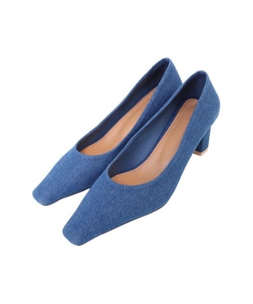 AMAIL(アマイル)の「Deni pumps(パンプス・レディース・ブルー/ブラック・S/M/L)」の6枚目の写真
