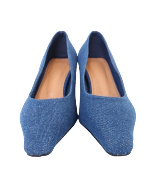 AMAIL(アマイル)の「Deni pumps(パンプス・レディース・ブルー/ブラック・S/M/L)」の4枚目の写真