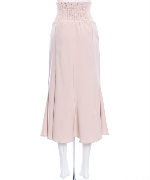 clear（クリア）の「ウエストリブスリット入りマーメイドスカート[低身長用サイズ有 細見え 骨格ウェーブ]≪2025SS新作≫（スカート・レディース・グレイッシュベージュ/ブラック/ピンク/ブラウン/アイボリー/ライトピンク/ブルーグレー・F/XS）」の12枚目の写真