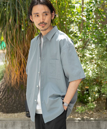 THOMAS MASON | トーマスメイソンオーバーショートスリーブシャツ(シャツ/ブラウス)