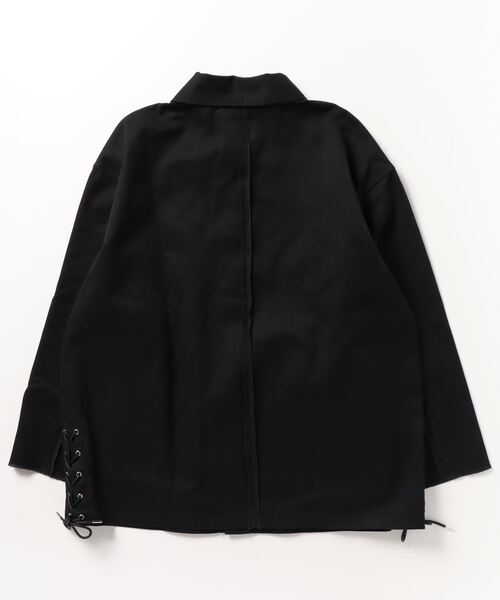 ROYAL FLASH(ロイヤルフラッシュ)の「el conductorH/コンダクター/x Dickies CLASSIC T/C COVERALL JKT(カバーオール・メンズ・ベージュ/ブラック・4)」の3枚目の写真