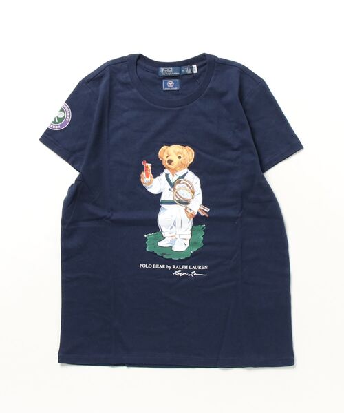 Polo Ralph Lauren★ウィンブルドン ポロベアジャージーTシャツ ウィンブルドン Polo ベア Tシャツ（Tシャツ/カットソー）｜POLO