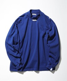 CAHLUMN/カウラム Heavy Weight Jersey Mock Neck L/S Tee/ヘビーウェイトジャージー モックネック ロングスリーブTシャツ
