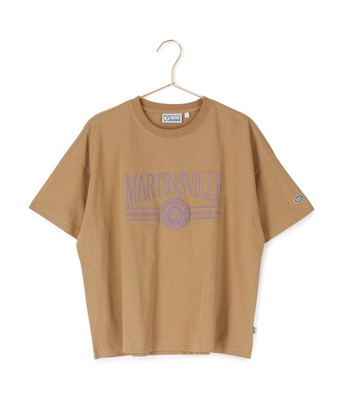 DISCUS ATHLETIC（ディスカス　アスレチック）の「【DISCUS ATHLETIC/ディスカスアスレチック】ロゴTシャツ（Tシャツ/カットソー・レディース・ネイビー/ホワイト系その他/キャメル/グリーン/ホワイト・38）」の22枚目の写真