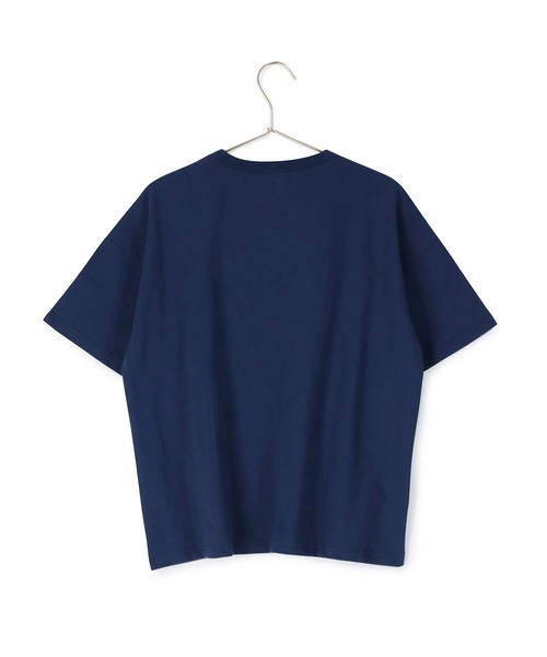 DISCUS ATHLETIC（ディスカス　アスレチック）の「【DISCUS ATHLETIC/ディスカスアスレチック】ロゴTシャツ（Tシャツ/カットソー・レディース・ネイビー/ホワイト系その他/キャメル/グリーン/ホワイト・38）」の18枚目の写真