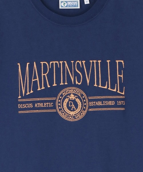 DISCUS ATHLETIC（ディスカス　アスレチック）の「【DISCUS ATHLETIC/ディスカスアスレチック】ロゴTシャツ（Tシャツ/カットソー・レディース・ネイビー/ホワイト系その他/キャメル/グリーン/ホワイト・38）」の11枚目の写真