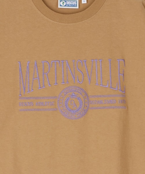 DISCUS ATHLETIC（ディスカス　アスレチック）の「【DISCUS ATHLETIC/ディスカスアスレチック】ロゴTシャツ（Tシャツ/カットソー・レディース・ネイビー/ホワイト系その他/キャメル/グリーン/ホワイト・38）」の7枚目の写真