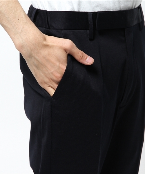 EDIFICE（エディフィス）の「◇カルゼジャージ イージーリブスラックス（その他パンツ・メンズ・チャコールグレー/ネイビー・42/44/48/46）」の8枚目の写真