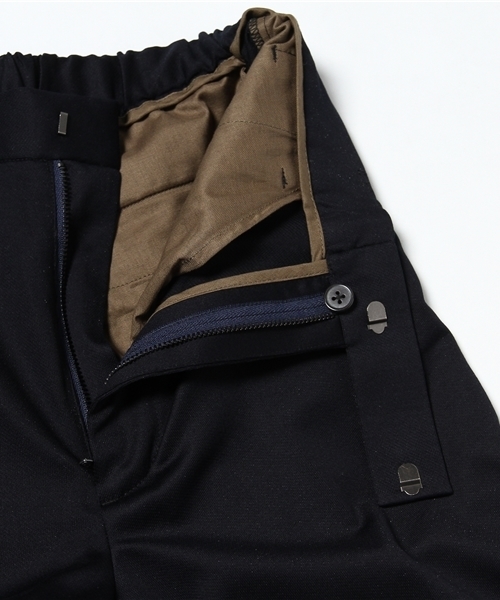 EDIFICE（エディフィス）の「◇カルゼジャージ イージーリブスラックス（その他パンツ・メンズ・チャコールグレー/ネイビー・42/44/48/46）」の10枚目の写真