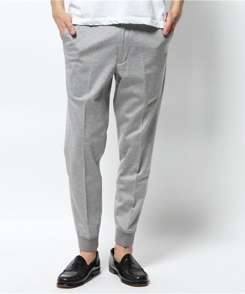 EDIFICE（エディフィス）の「◇カルゼジャージ イージーリブスラックス（その他パンツ・メンズ・チャコールグレー/ネイビー・42/44/48/46）」の12枚目の写真