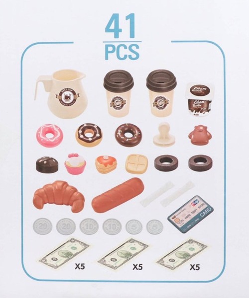 BAYFLOW（ベイフロー）の「[おうちでカフェごっこ♪]FOコーヒーメーカーセット(KIDS)（おもちゃ・キッズ・その他1・FREE）」の4枚目の写真