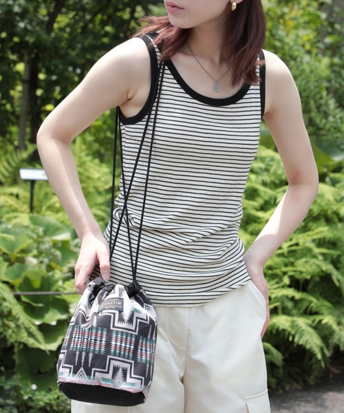PENDLETON(ペンドルトン)の「【PENDLETON】DRAW POUCH(ショルダーバッグ・メンズ・ライトグレー/ブラック/ネイビー・FREE)」の15枚目の写真