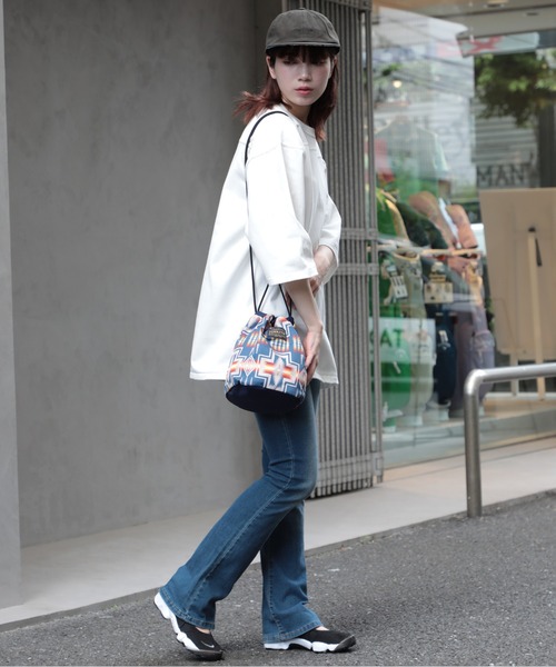 PENDLETON(ペンドルトン)の「【PENDLETON】DRAW POUCH(ショルダーバッグ・メンズ・ライトグレー/ブラック/ネイビー・FREE)」の14枚目の写真