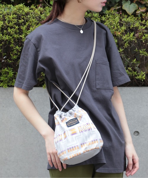 PENDLETON(ペンドルトン)の「【PENDLETON】DRAW POUCH(ショルダーバッグ・メンズ・ライトグレー/ブラック/ネイビー・FREE)」の22枚目の写真