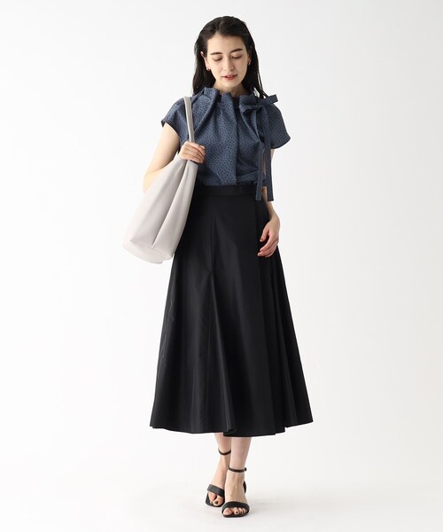 OPAQUE.CLIP（オペークドットクリップ）の「◆【A4収納可/軽量】合皮タテ型ワンショルダーバッグ（ショルダーバッグ・レディース・グレー/ブラック/ベージュ・00）」の13枚目の写真