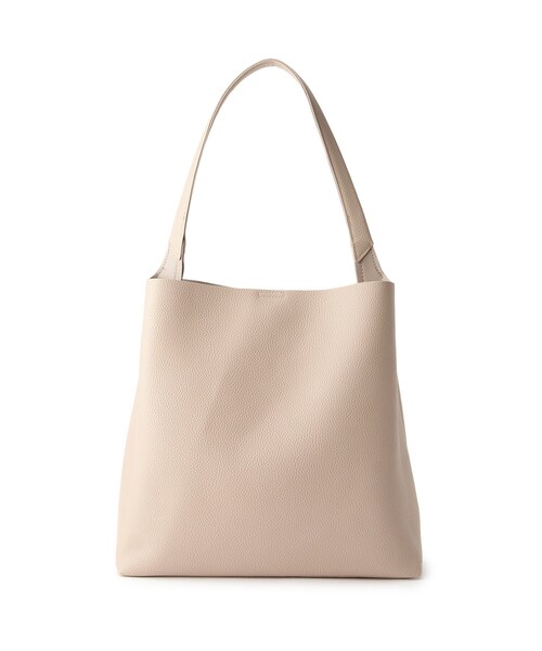 OPAQUE.CLIP（オペークドットクリップ）の「◆【A4収納可/軽量】合皮タテ型ワンショルダーバッグ（ショルダーバッグ・レディース・グレー/ブラック/ベージュ・00）」の18枚目の写真