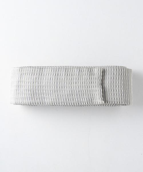 UNITED ARROWS（ユナイテッドアローズ）の「誉 41 芭蕉段織（和装小物・メンズ・ブラック/モカ/ダークブラウン/ゴールド/シルバー・フリー）」の4枚目の写真