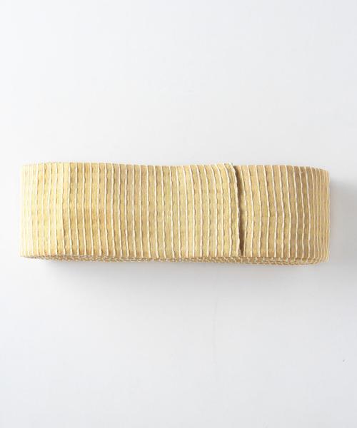 UNITED ARROWS（ユナイテッドアローズ）の「誉 41 芭蕉段織（和装小物・メンズ・ブラック/モカ/ダークブラウン/ゴールド/シルバー・フリー）」の5枚目の写真