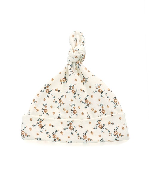 MAKE YOUR DAY（メイクユアデイ）の「やさしい3柄ビーニー（その他ベビー用品・キッズ・ブラウン/オレンジ/ネイビー・FREE）」の6枚目の写真