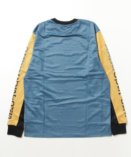 DEUS EX MACHINA(デウスエクスマキナ)の「PEACOCK MOTO JERSEY 長袖モトクロスジャージ リラックスフィット メッシュ素材(Tシャツ/カットソー・メンズ・マルチ・MEDIUM/LARGE/X-LARGE/SMALL)」の3枚目の写真