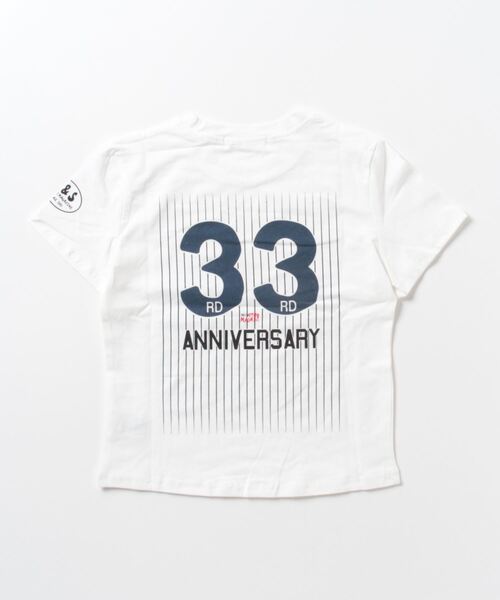 LYEON（リヨン）の「バックナンバーロゴTシャツ（Tシャツ/カットソー・レディース・グレー/ホワイト・FREE）」の18枚目の写真