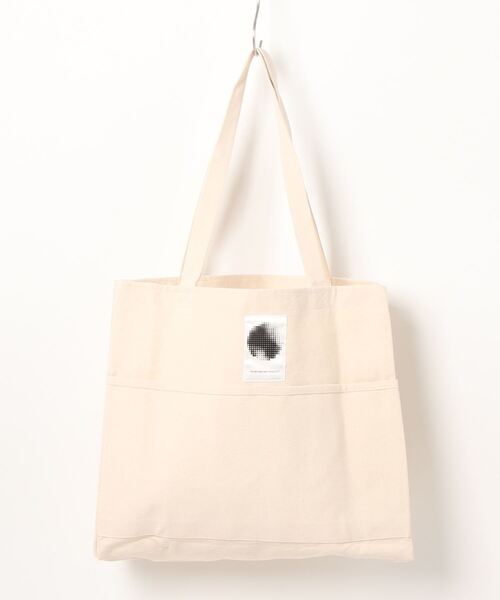 NO WAY(ノーウェイ)の「/北の国から x THE BEYOND AND PRODUCTS/FURANO CITY tote bag(トートバッグ・メンズ・オフホワイト/ブラック・FREE)」の3枚目の写真