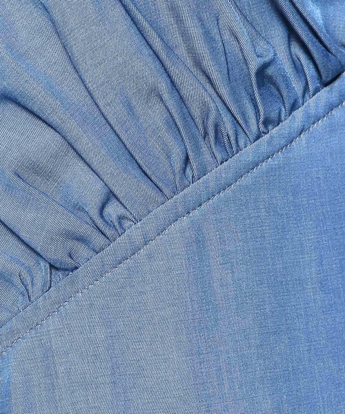 FOREVER 21（フォーエバー トゥエンティーワン）の「【2023AW】シャンブレーオールインワン（つなぎ/オールインワン・レディース・ブラック/ブルー・SMALL/MEDIUM）」の16枚目の写真