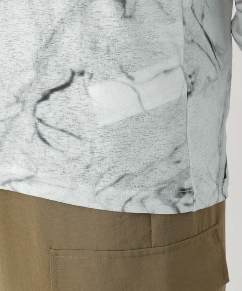 LEPSIM(レプシィム)の「ニュアンス柄シアープルオーバー 971939(Tシャツ/カットソー・レディース・グレー/ベージュ/アイボリー・FREE)」の18枚目の写真