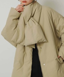 SENSE OF PLACE by URBAN RESEARCH | 『堀田真由さん着用』マフラー付シームレスダウン(ダウンジャケット/コート)