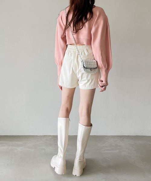 Heather（ヘザー）の「アソートロゴニット 978344（ニット/セーター