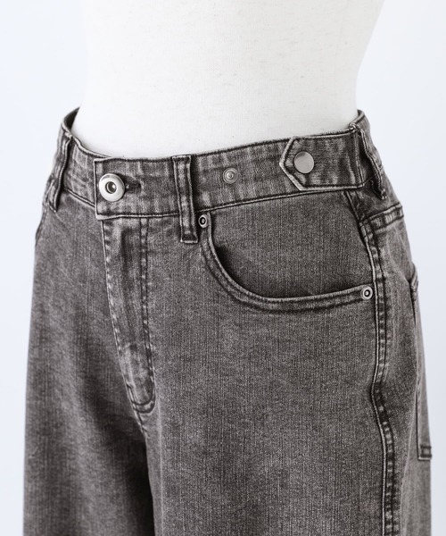 n'OrLABEL（ノアールレーベル）の「『ストレッチストレートデニムパンツ』（デニムパンツ・レディース・ブラック/インディゴブルー/ブルー/ネイビー/ブルー系その他・M/L/LL）」の10枚目の写真