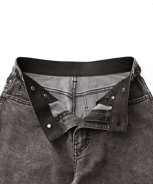 n'OrLABEL（ノアールレーベル）の「『ストレッチストレートデニムパンツ』（デニムパンツ・レディース・ブラック/インディゴブルー/ブルー/ネイビー/ブルー系その他・M/L/LL）」の13枚目の写真