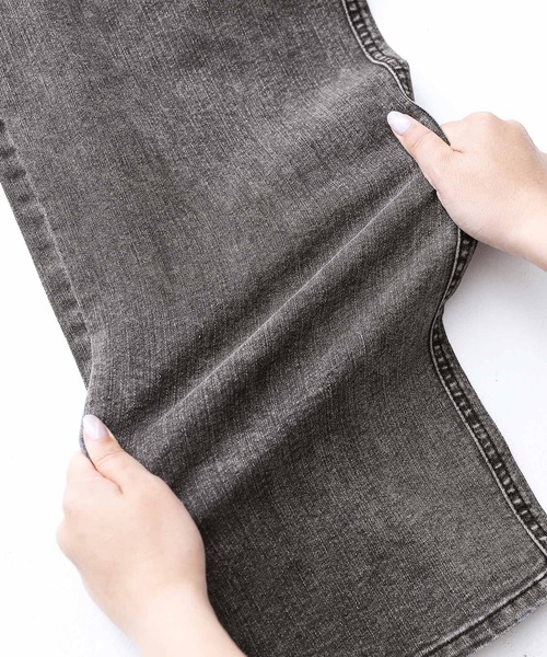 n'OrLABEL（ノアールレーベル）の「『ストレッチストレートデニムパンツ』（デニムパンツ・レディース・ブラック/インディゴブルー/ブルー/ネイビー/ブルー系その他・M/L/LL）」の17枚目の写真