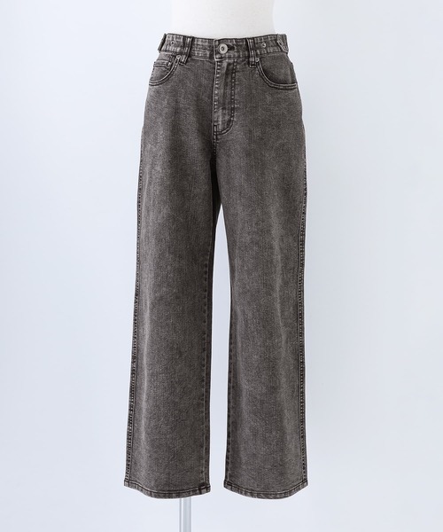 n'OrLABEL（ノアールレーベル）の「『ストレッチストレートデニムパンツ』（デニムパンツ・レディース・ブラック/インディゴブルー/ブルー/ネイビー/ブルー系その他・M/L/LL）」の7枚目の写真